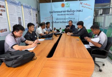 ประชุมเตรียมพร้อมการทดสอบคัดเลือก นักศึกษา ทุนนวัตกรรมสายอาชีพชั้นสูง