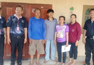 คณะกรรมการขับเคลื่อนทุนนวัตกรรมสายอาชีพชั้นสูง ลงพื้นที่กิจกรรมเคาะประตูบ้าน ลงทะเบียนเรียน ปวช.1 และ ปวส.1