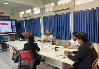 ร่วมประชุมออนไลน์ กับคณะผู้บริหาร สอศ.