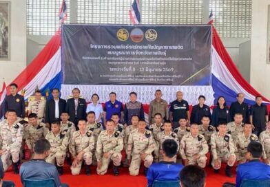 ร่วมพิธีเปิดโครงการรวมพลังศรัทธาแก้ปัญหายาเสพติดแบบบูรณาการ