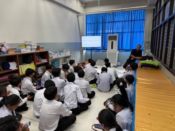 ประชุมชี้แจงการยืนยันตัวตนนักเรียน นักศึกษาทุนฯ รุ่น 8 ประเภททุน